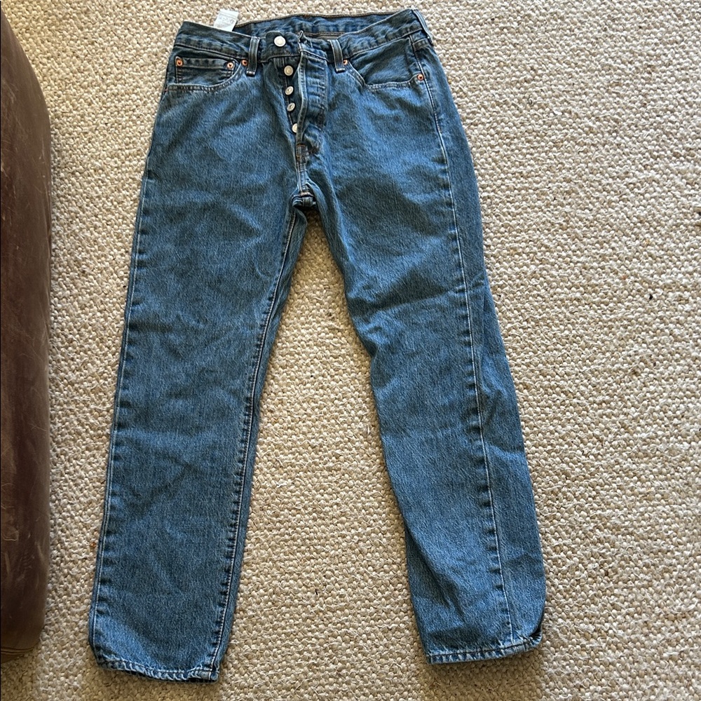 Levi's 501 Men's Straight Blue Jeans